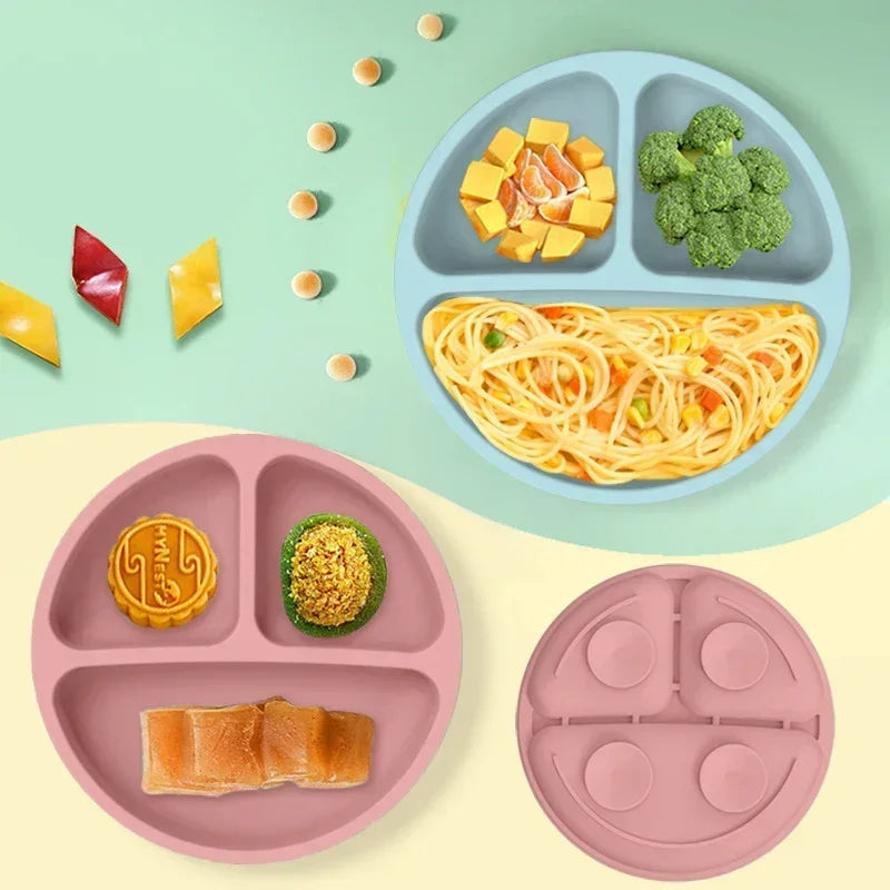 Kit Introdução Alimentar Premium em Silicone (7 peças)