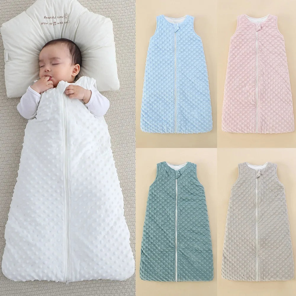 Saco de Dormir Casulo Aconchego — Algodão Premium Toque 3D